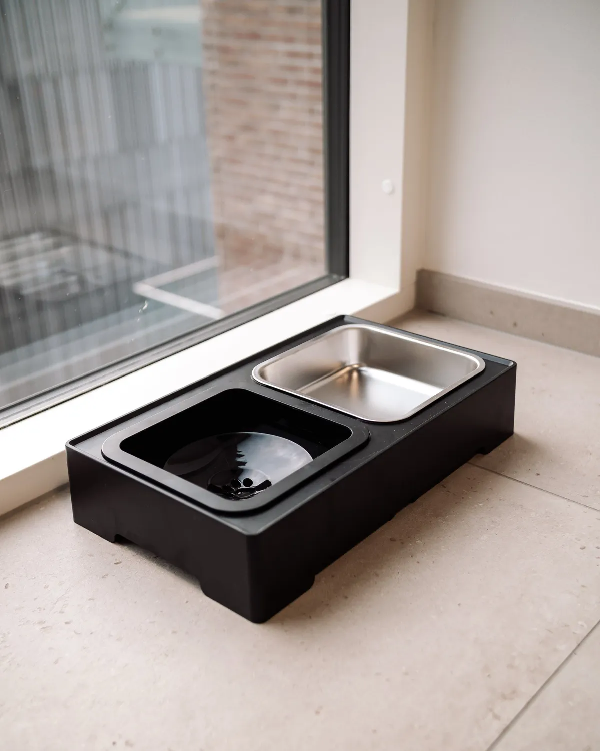 Doksie Home H2 hundeskål med stativ anti-spild