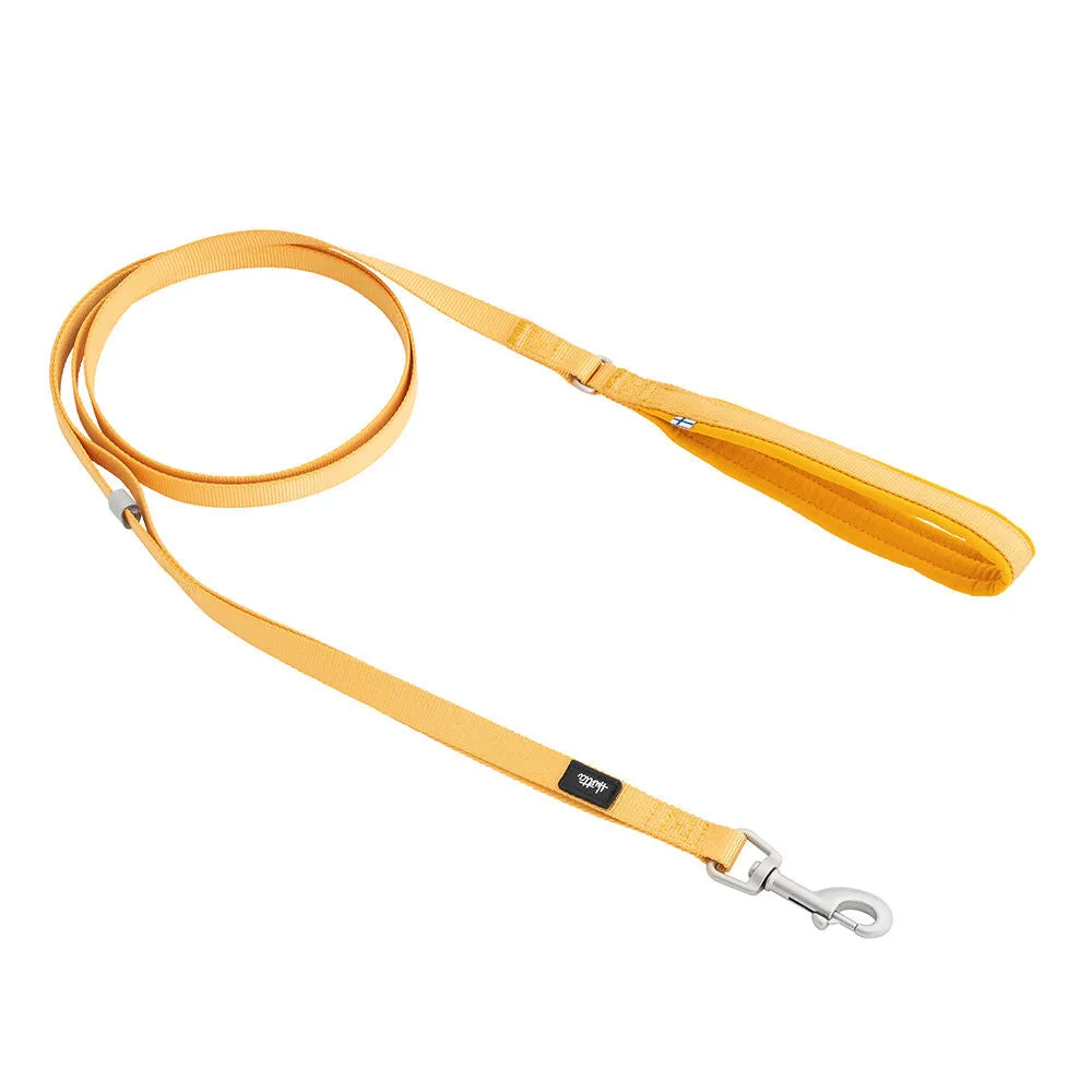 Hurtta Seeker Standard hundeline 180 cm Raven polstret