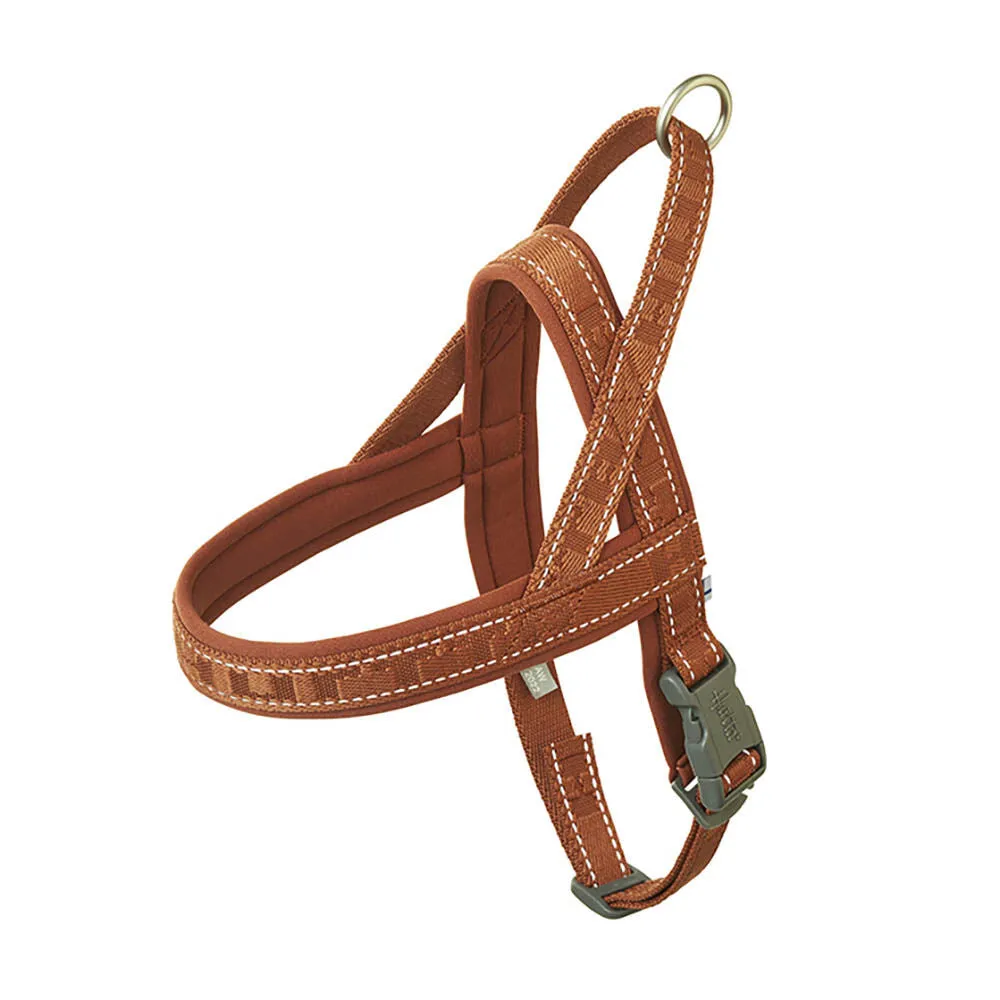 Hurtta Casual Harness hundesele cinnamon polstret