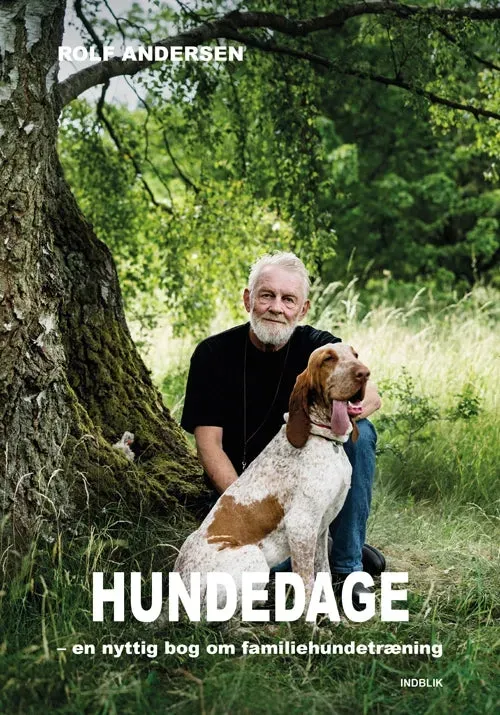 Rolf Andersen Hundedage bog hardback familiehundetræning