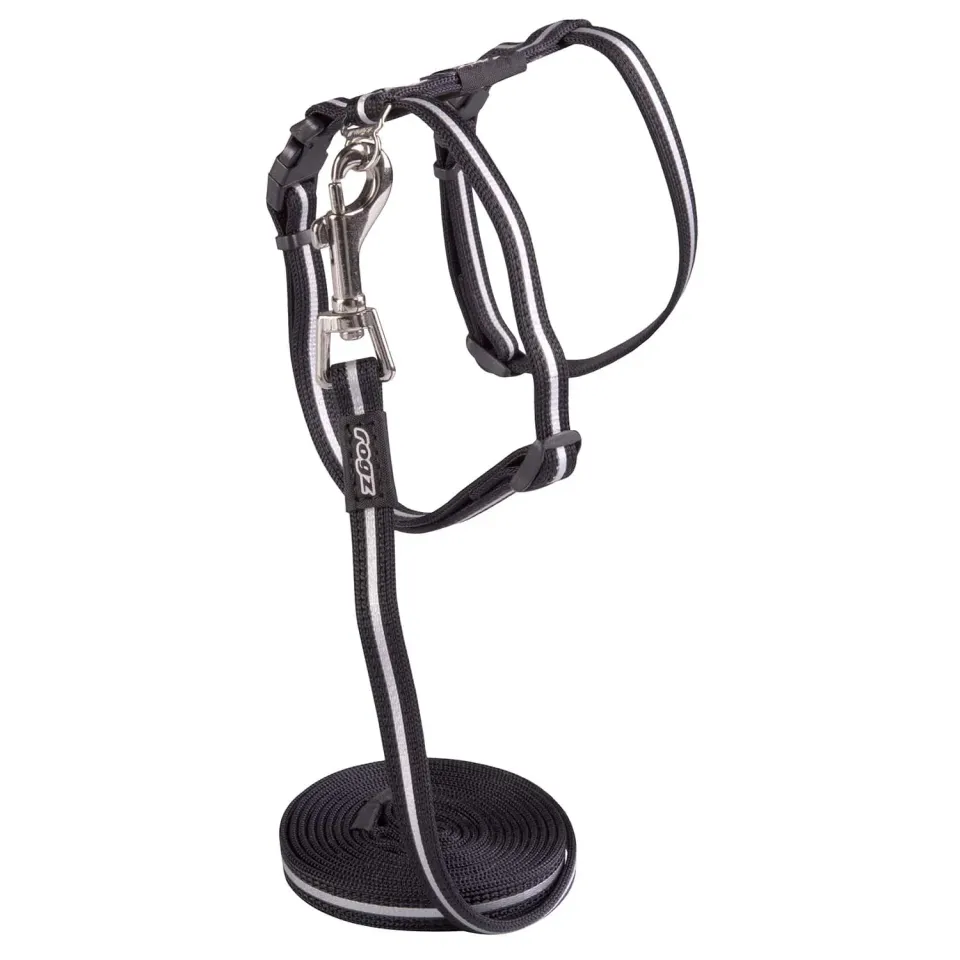 Rogz AlleyCat Classic kattesele med line justerbar