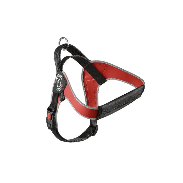 Tre Ponti Brio hundesele Black stor justerbar