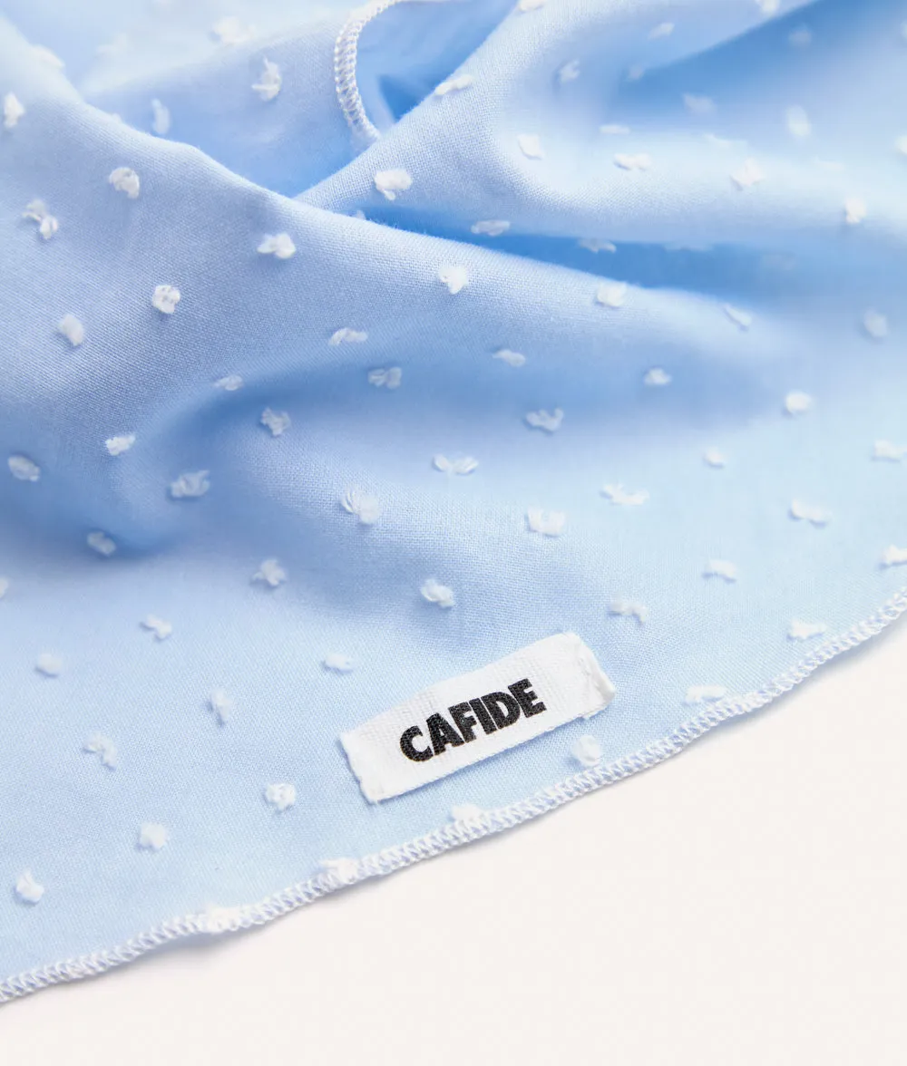 Cafide Sira Blue Plumeti hundebandana charms
