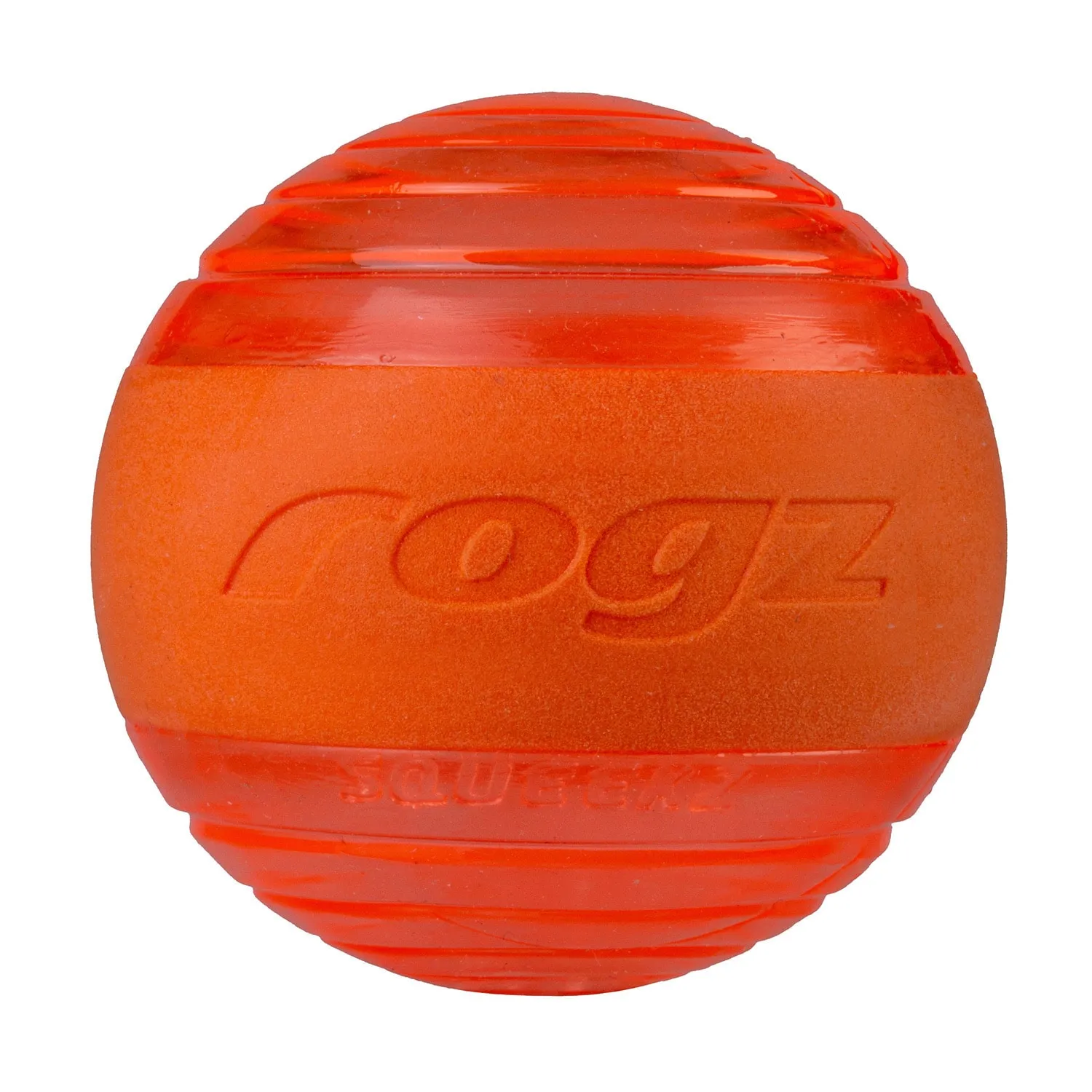 Rogz Squeekz Fetch hundebold med lyd