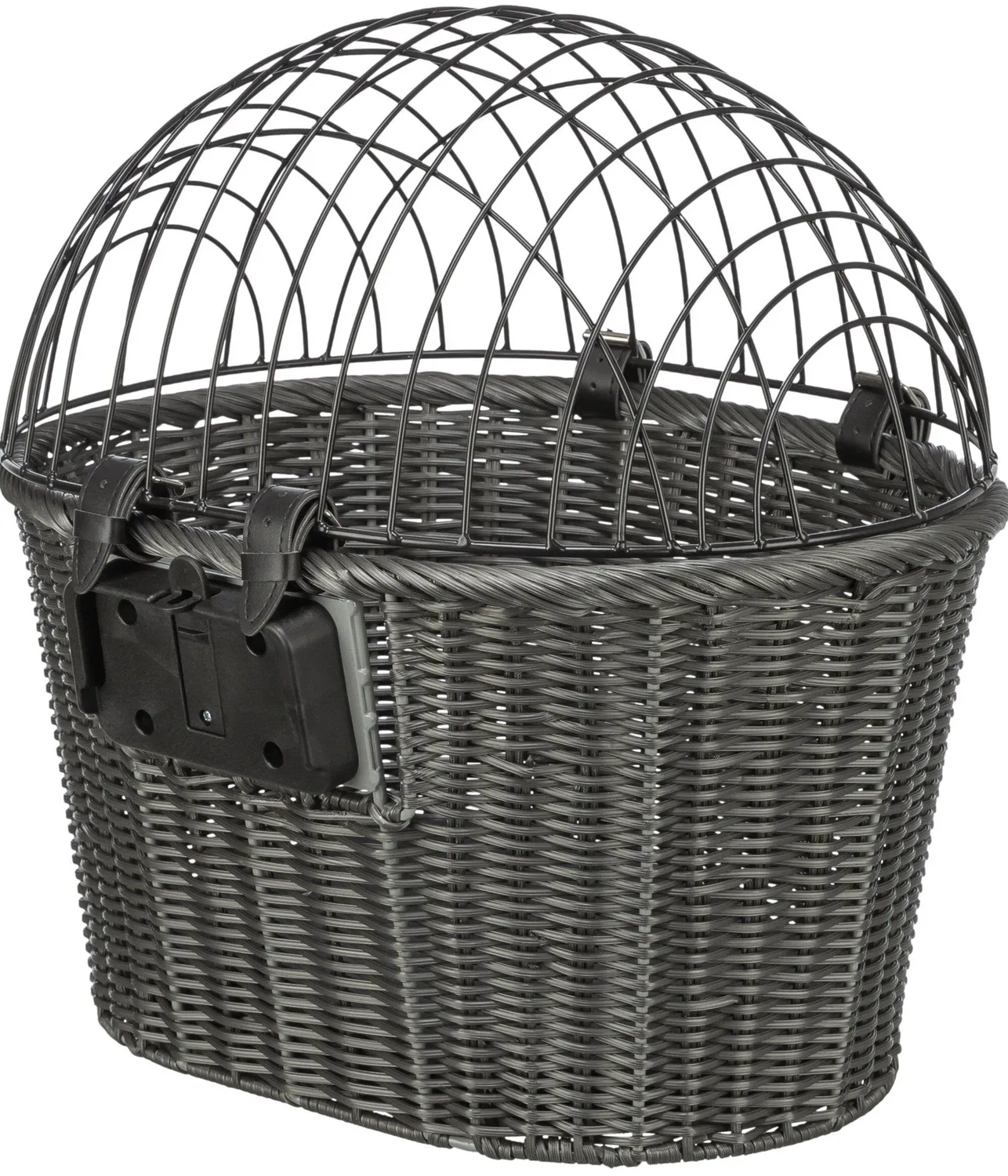 Doksie cykelkurv med gitter og pude 5 kg