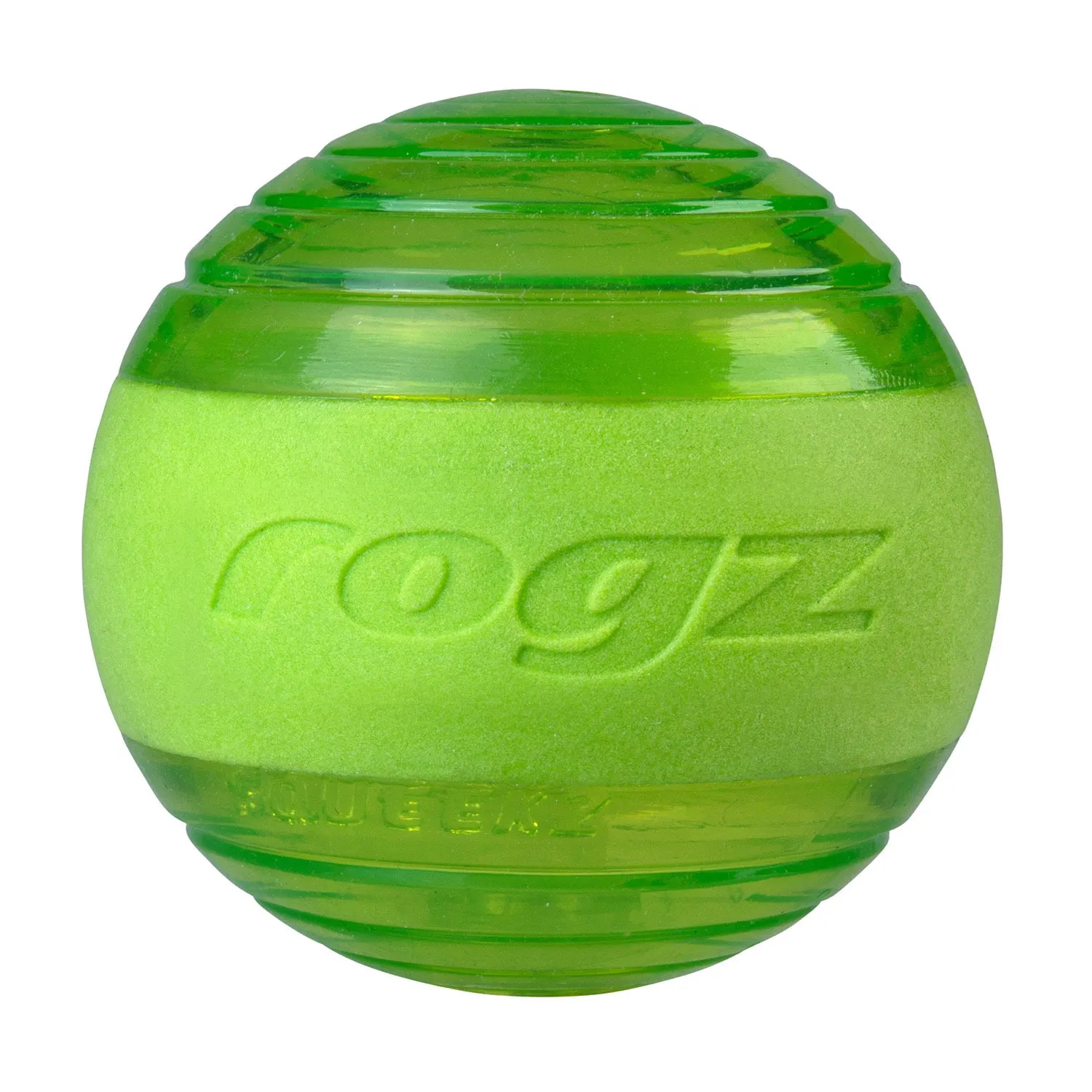 Rogz Squeekz Fetch hundebold med lyd