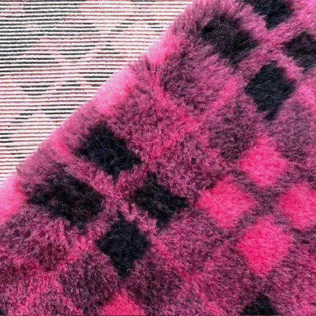 Vetbed Pink skotstern tæppe skridsikker