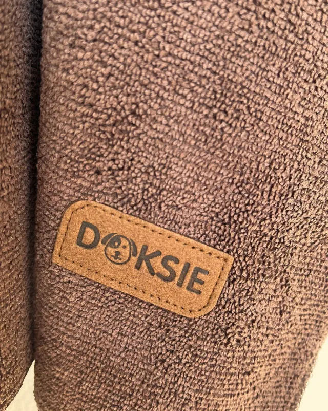 Doksie spa-sæt til hund grå 4 dele