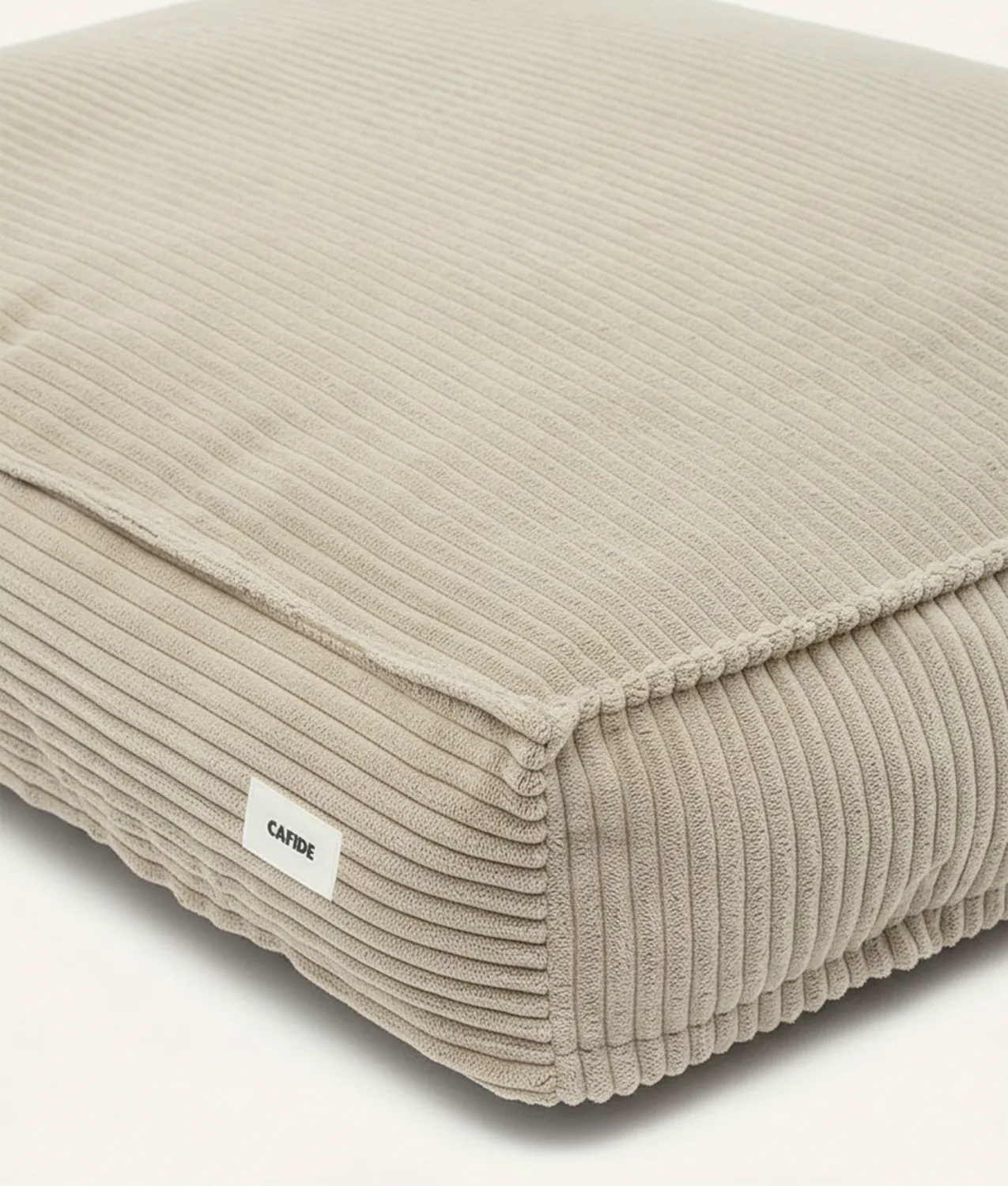 Cafide Cuadra Corduroy betræk beige vaskbart