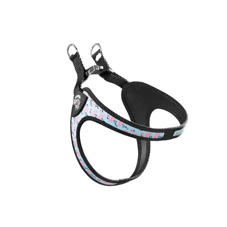 Tre Ponti Easy Fit Click Vibes hundesele Flamingo str 3
