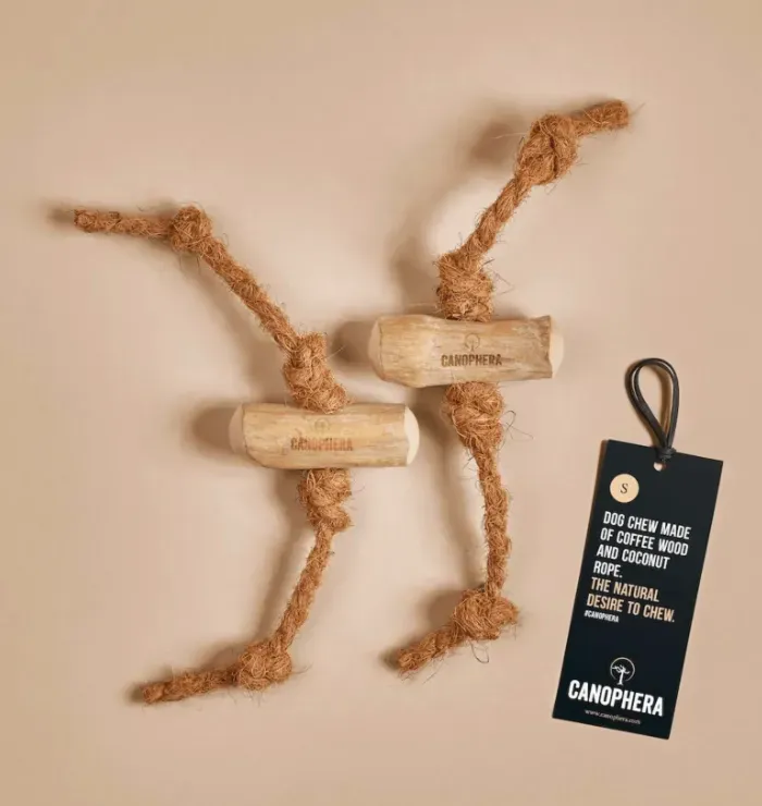 Snack'it Canophera Kaffetræ tyggeben Small kokosreb