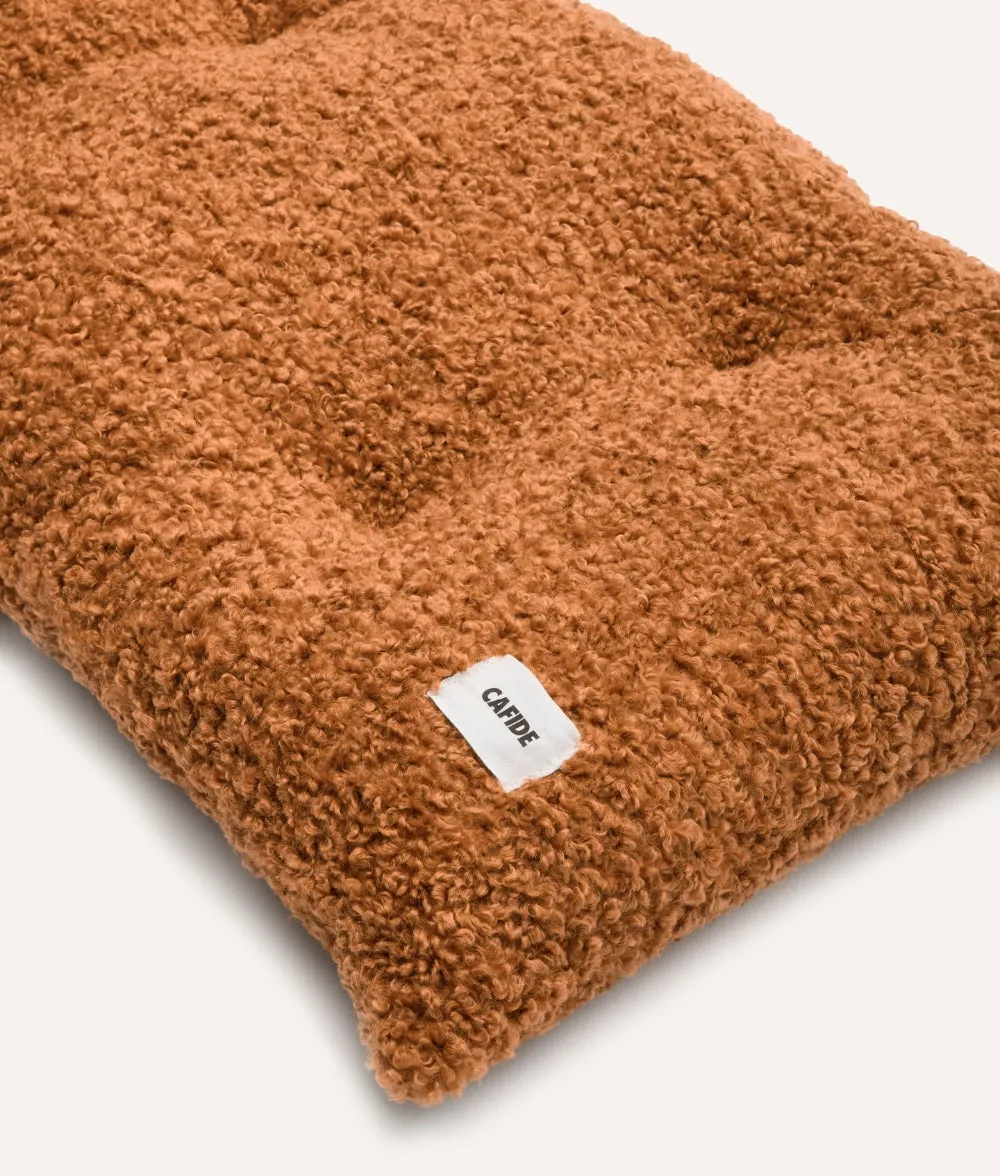 Cafide Bela hundepude sennep fleece vaskbar