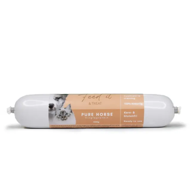 Snack'it Singleprotein Horse hundepølse 400 g hest