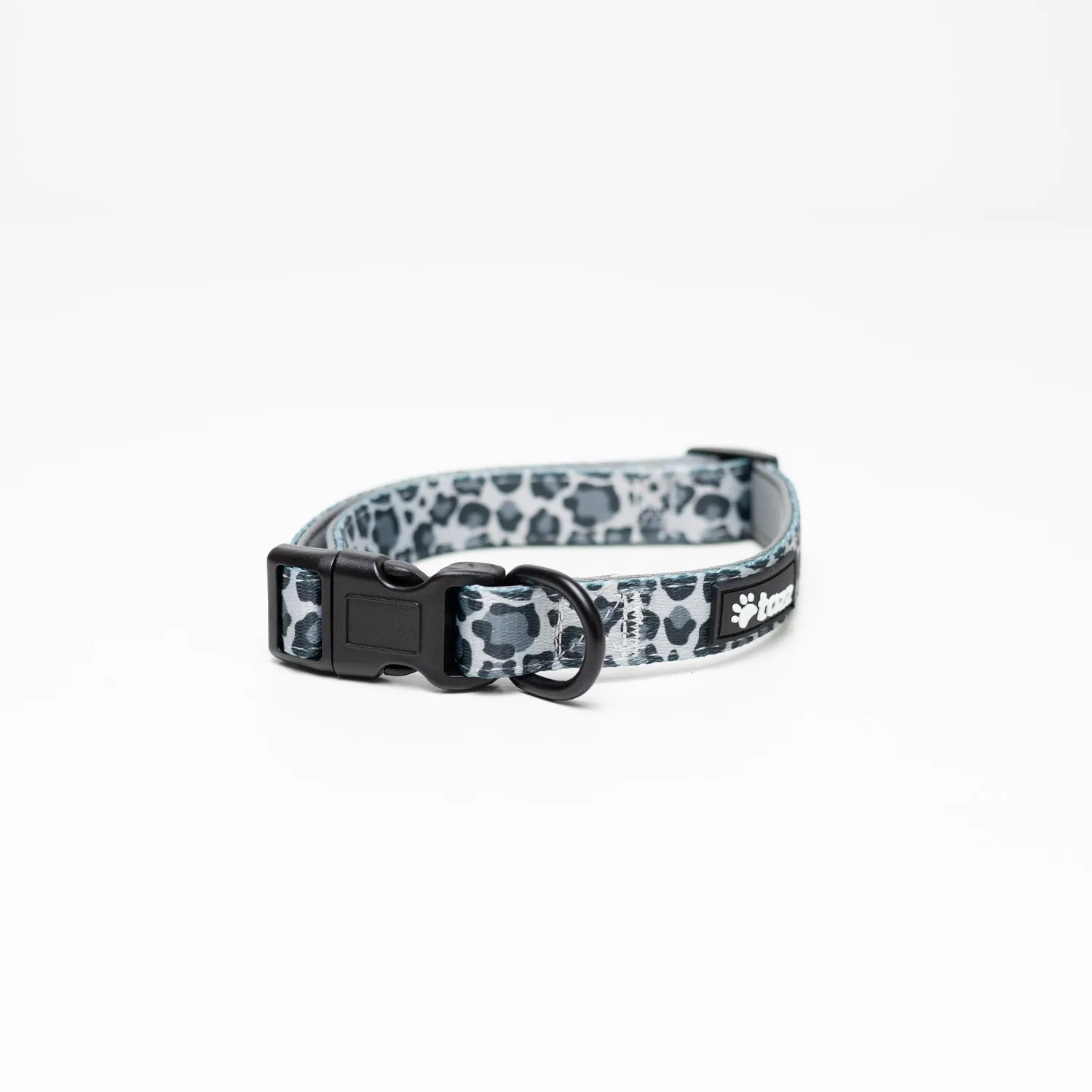 Tazz Dark Leo hundehalsbånd M leopard