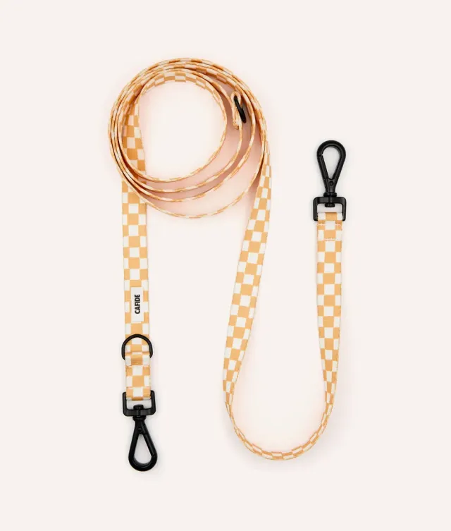 Cafide Juno hundeline peach orange genbrug