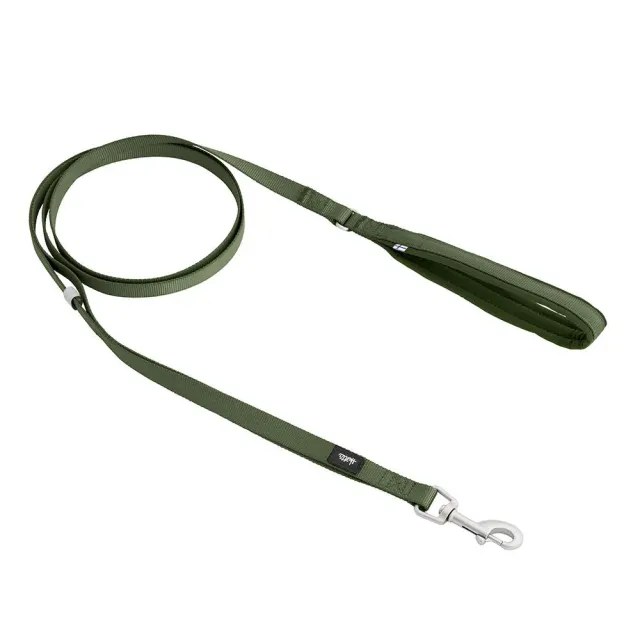 Hurtta Seeker Standard hundeline 180 cm Raven polstret