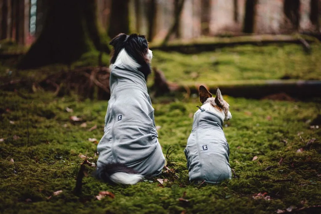 Hurtta Body Warmer hundeoverall Carbon Grey 40M isolerende