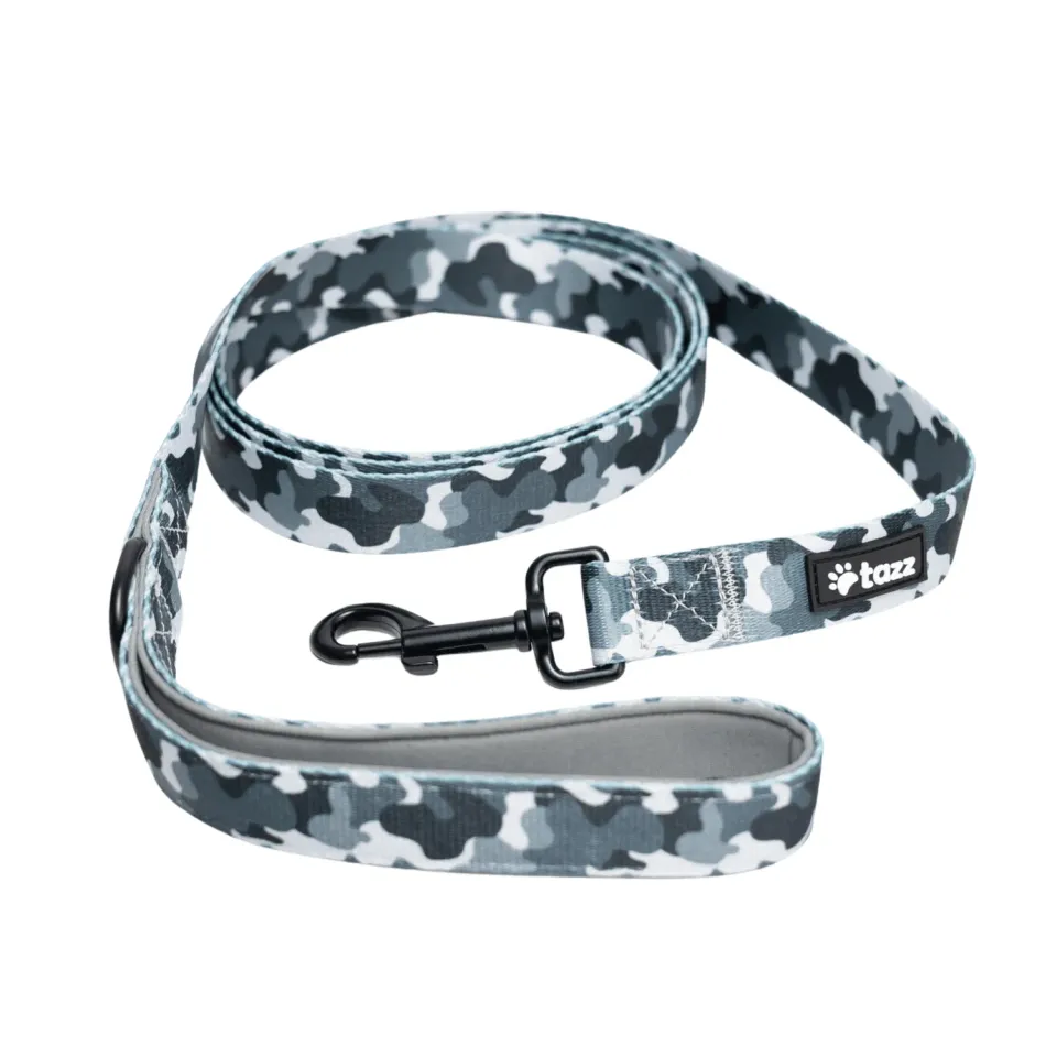 Tazz Grey Camo hundesnor 200 cm