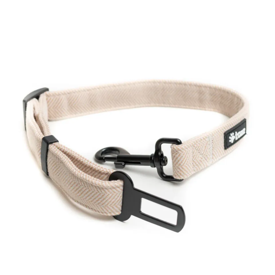 Tazz Sandshell sikkerhedssele til hund beige