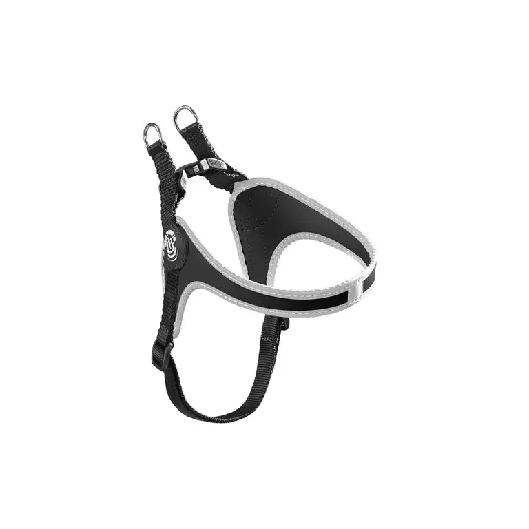 Tre Ponti Easy Fit hundesele sort str 2 reflekskant