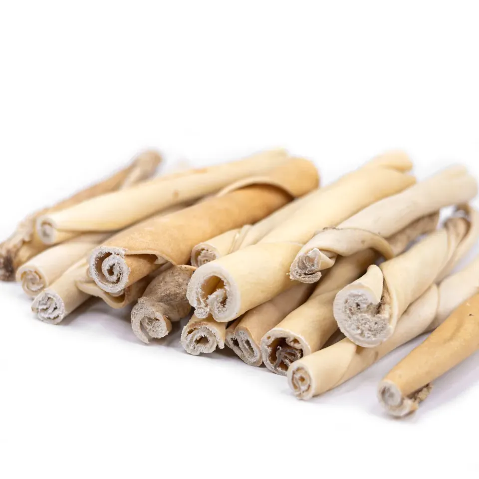 Snack'it tyggesnack twisted oksehud 250g