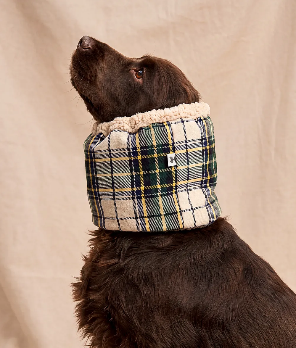 Cafide Olga hundesnood beige ternet bomuld