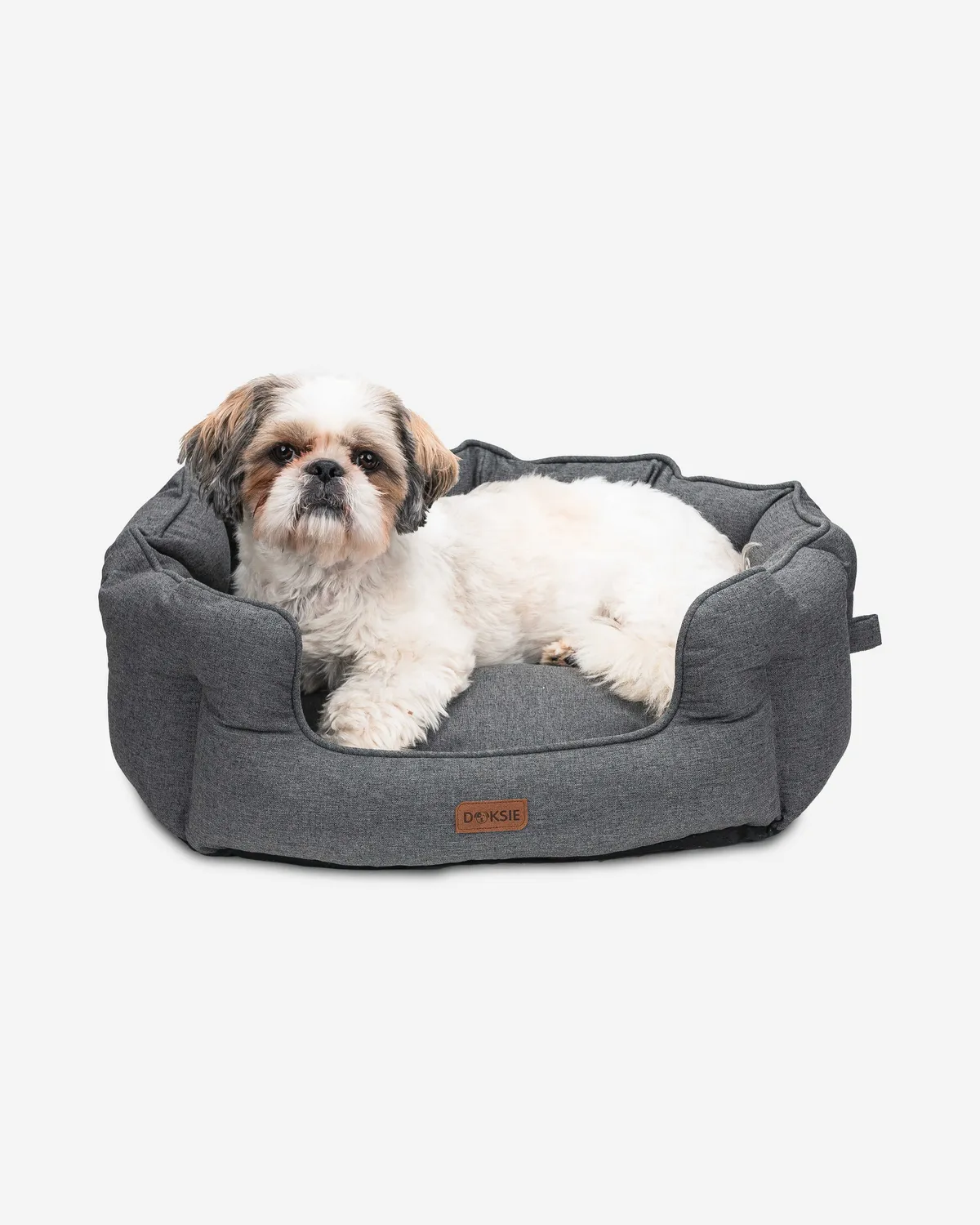 Doksie Cloud C3 rund hundeseng beroligende