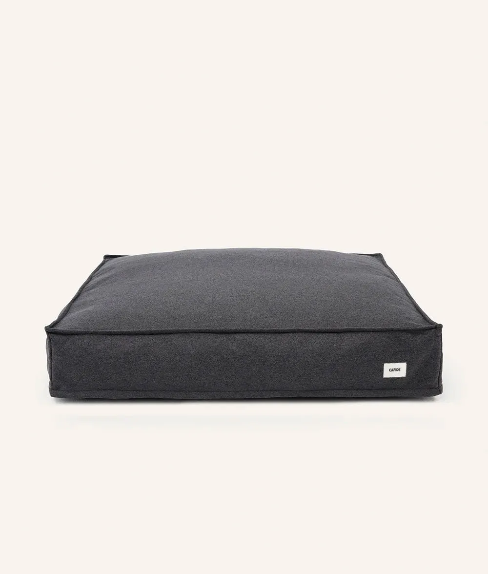 Cafide Cuadra Anthracite hundeseng sort vaskbar
