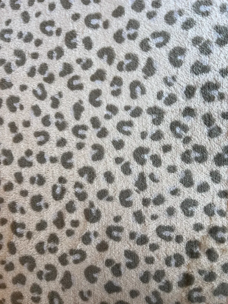 Wellness skridsikkert hundetæppe Beige Leopard M 100x70