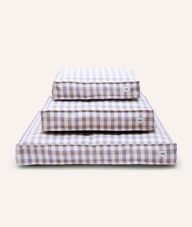 Cafide Cuadra Vichy Violet hundeseng åndbar