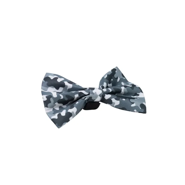 Tazz Grey Camo sløjfe S grå justerbar