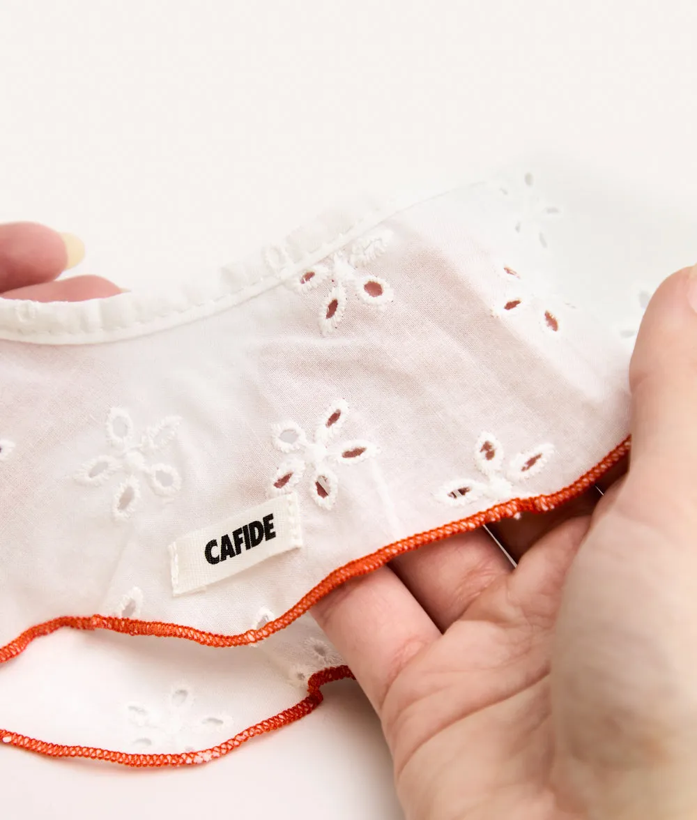 Cafide Lola hundebandana koral broderi