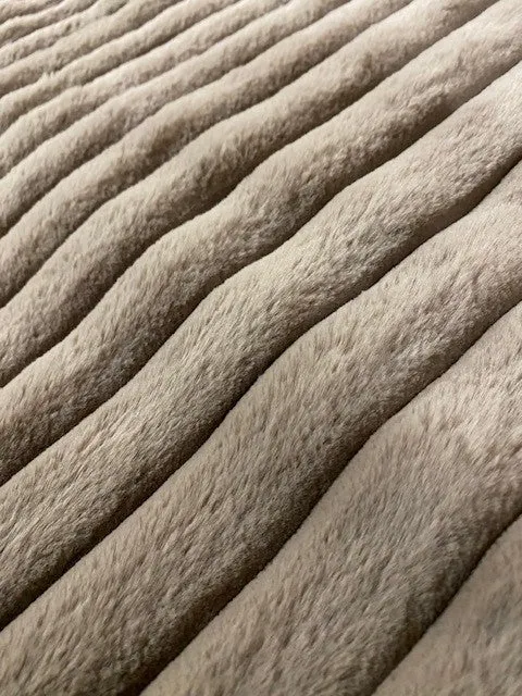 Wellness tæppe med fyld hundetæppe beige L 95x65