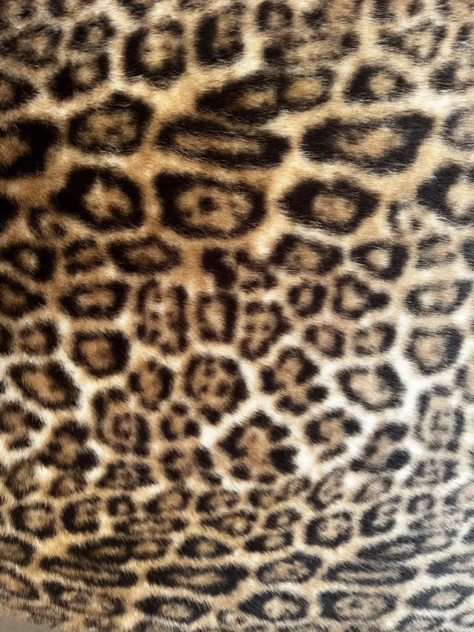 Wellness Mørk Leopard hundetæppe skridsikkert