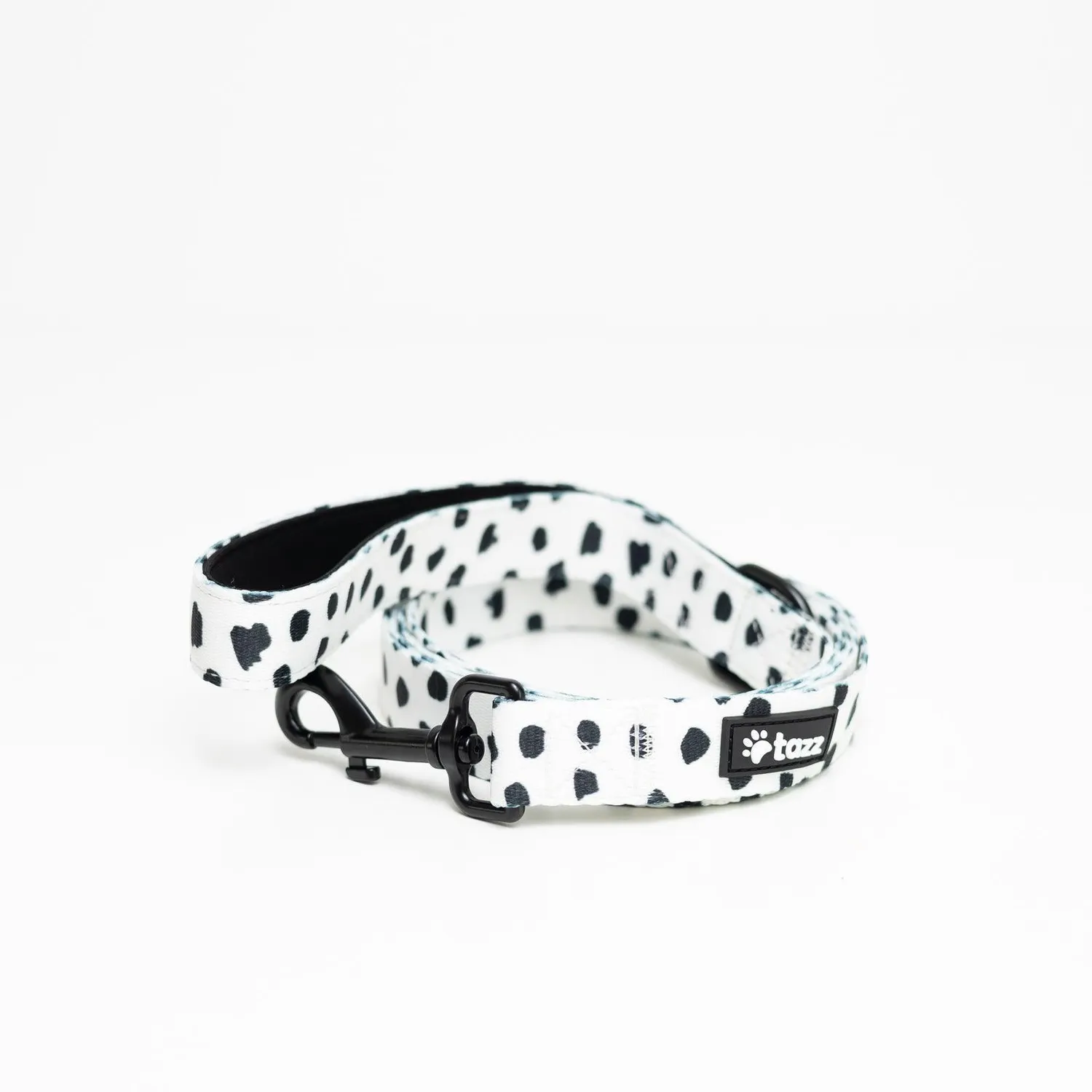 Tazz Spots on Run hundeline 200 cm hvid prikket