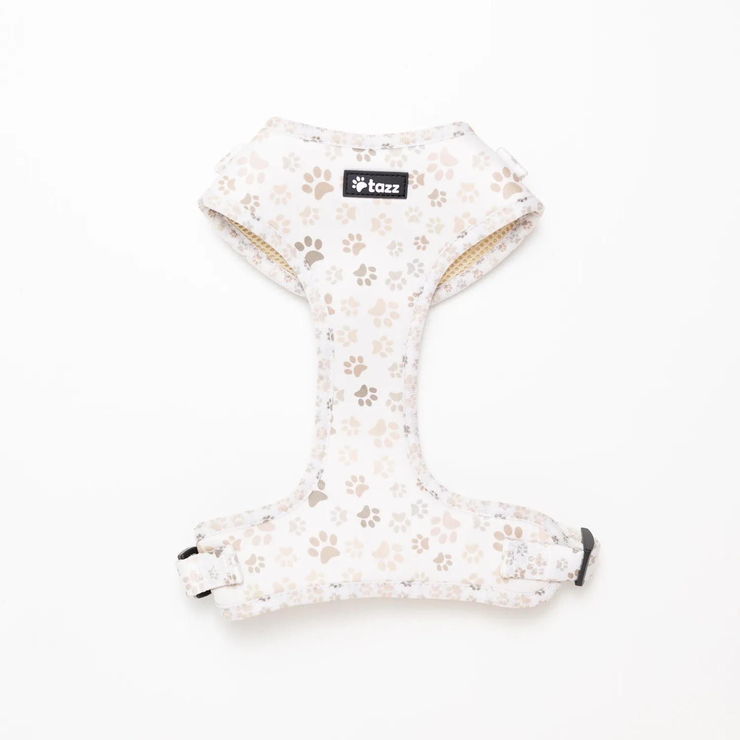 Tazz Paws in Love hundesele beige med poter