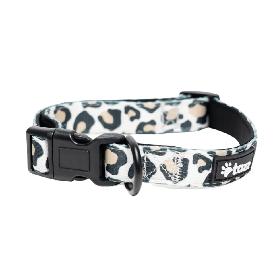 Tazz Just Leo hundehalsbånd leopard