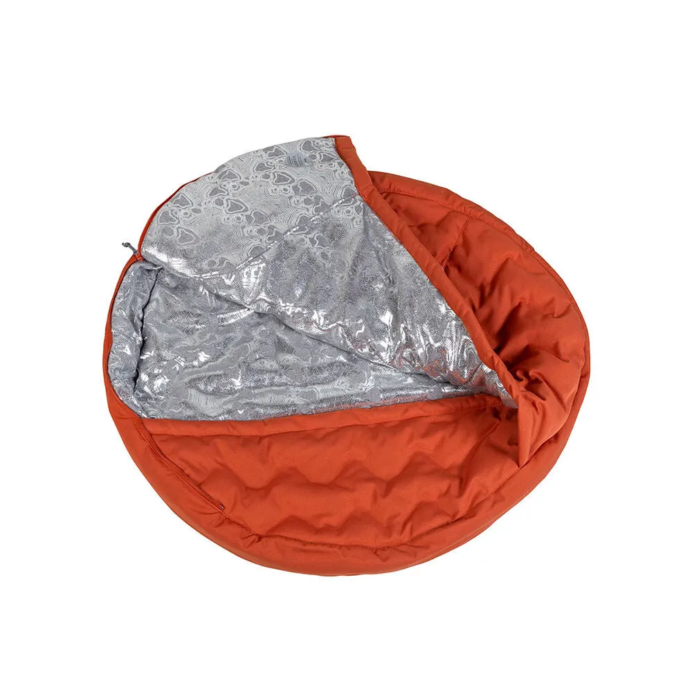 Hurtta Sleepover hundesovepose cinnamon isoleret