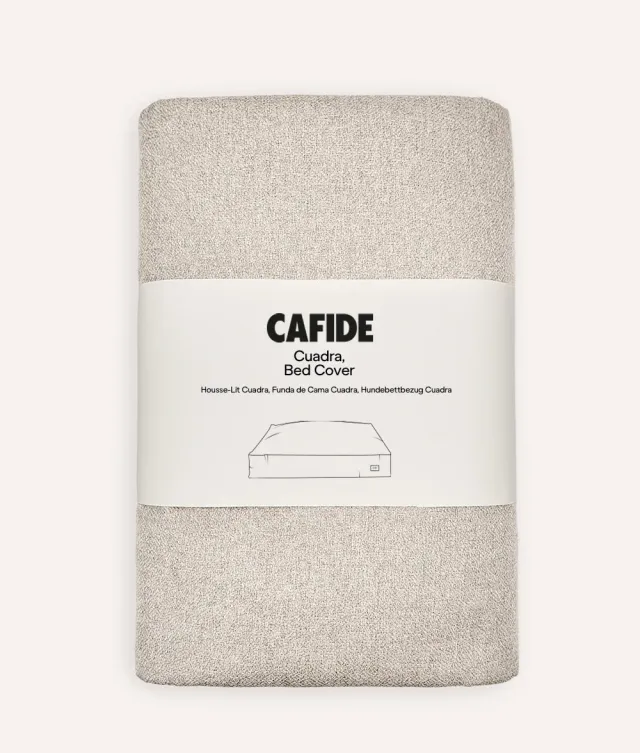 Cafide Cuadra betræk beige hundeseng M L XL