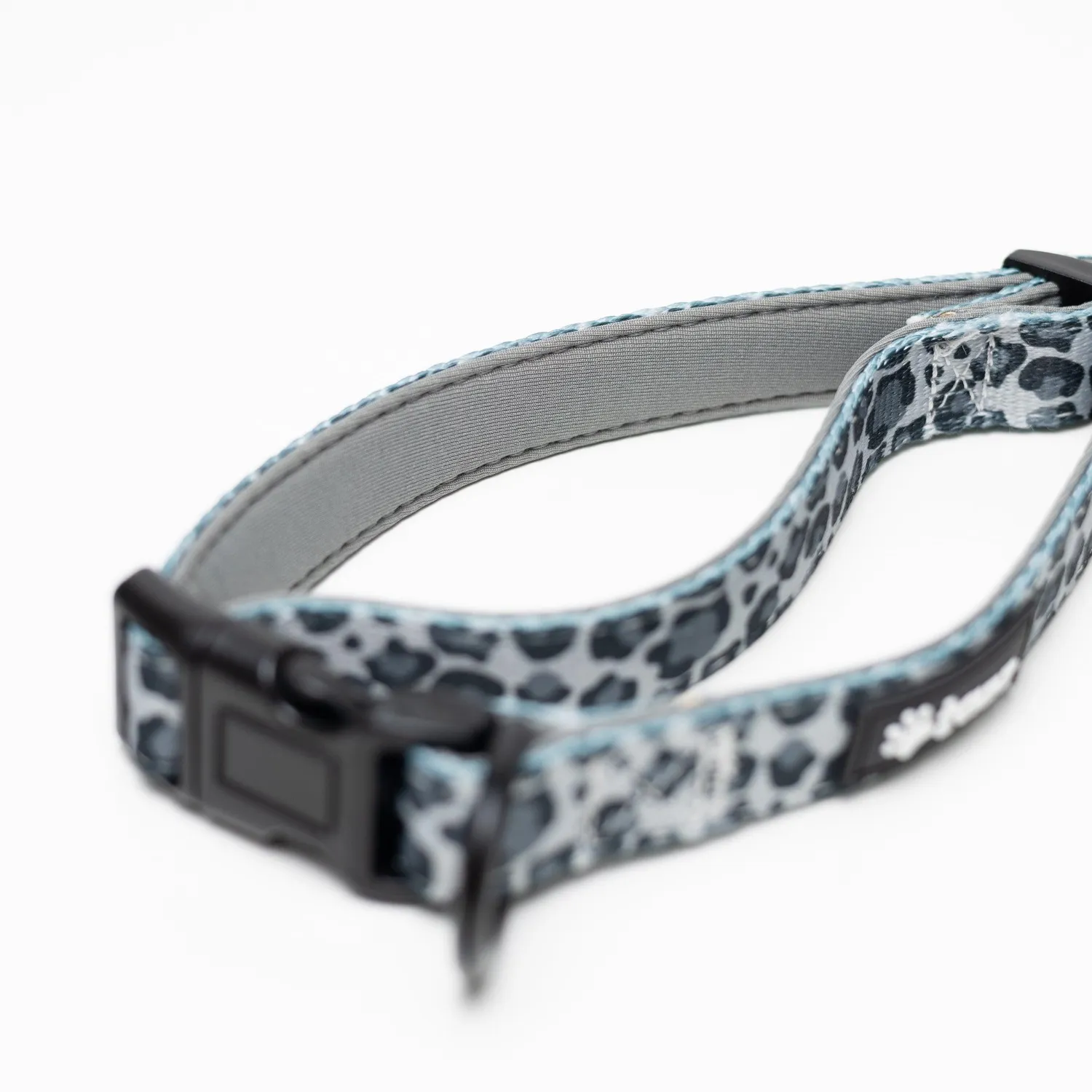 Tazz Dark Leo hundehalsbånd M leopard