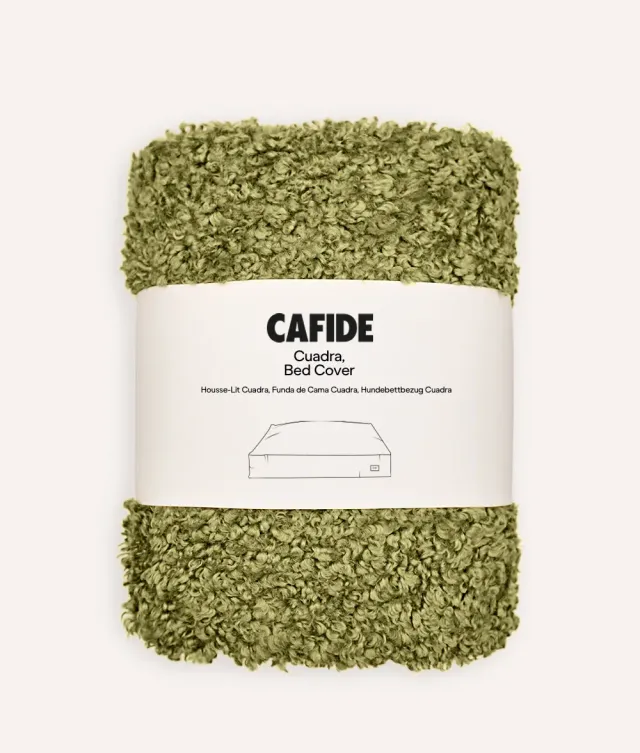 Cafide Cuadra betræk fleece grøn vaskbar