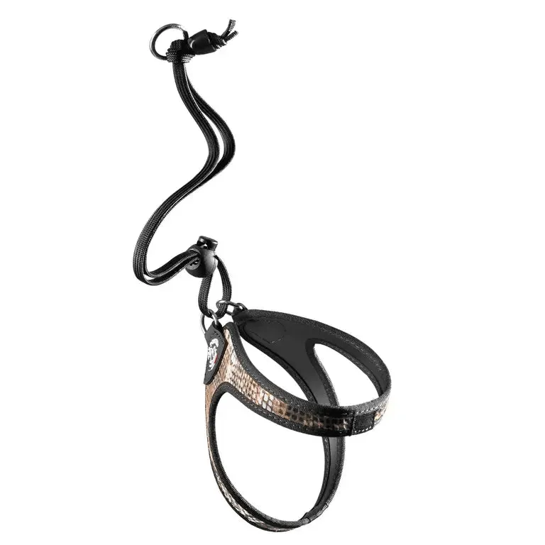 Tre Ponti Easy Fit Adjustable Strap Savannah hundesele Zebra str. 2 blød