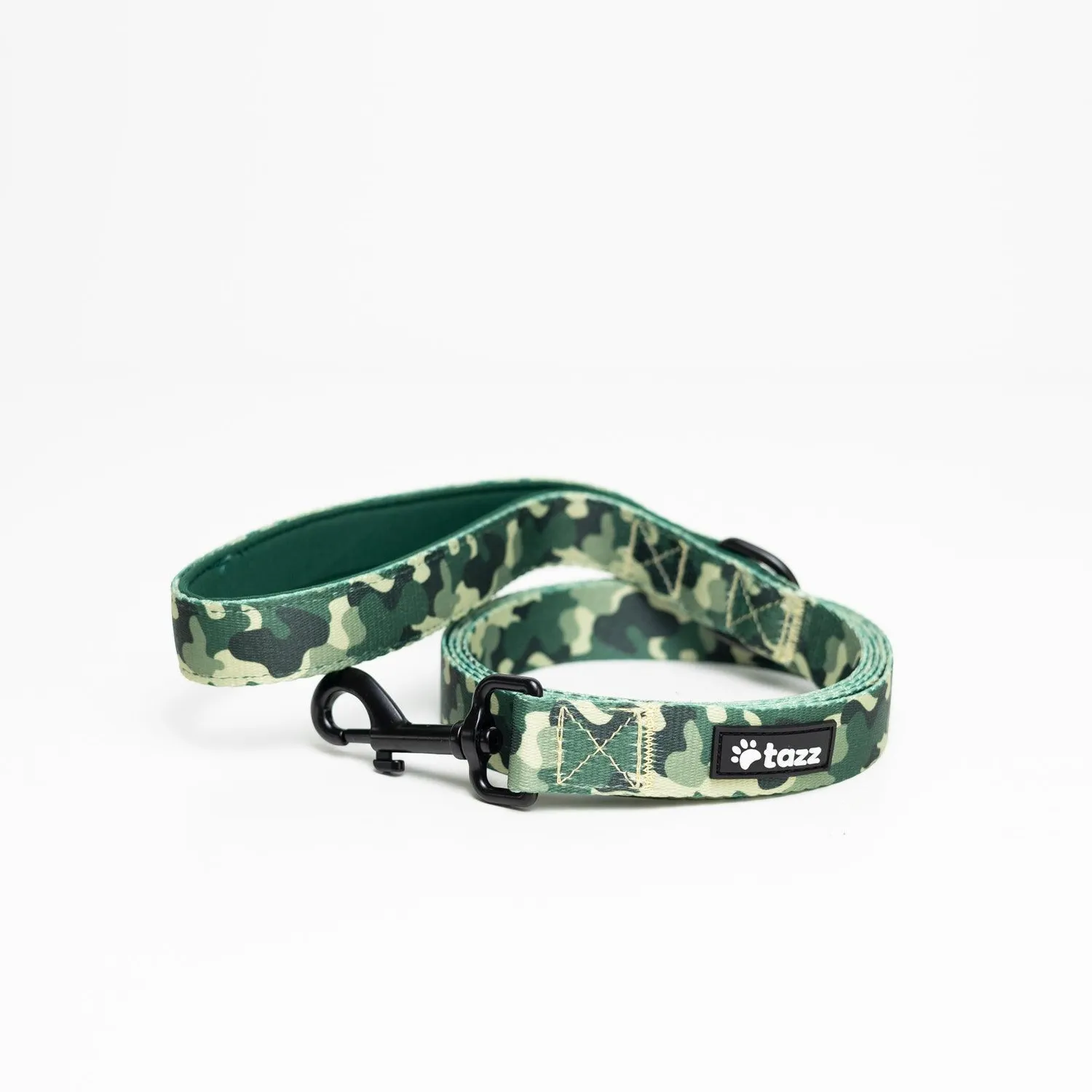 Tazz Green Camo hundeline 200 cm grøn