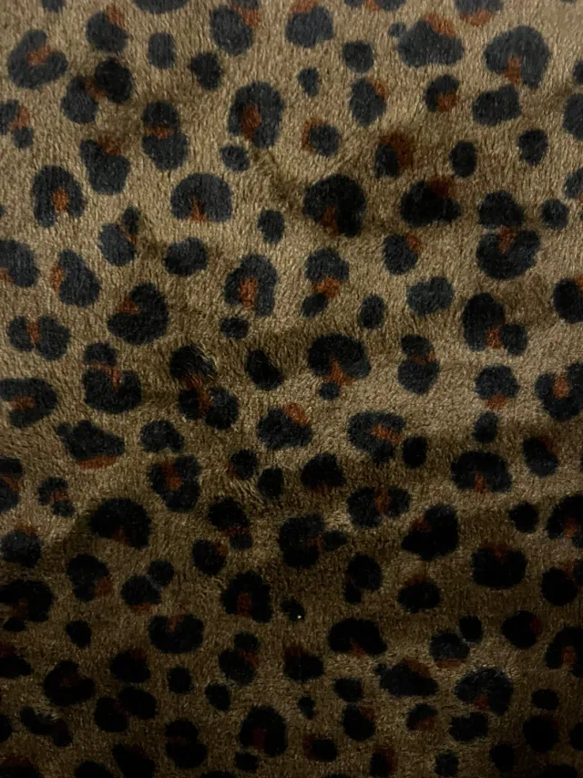 Wellness Tæppe uden fyld hundetæppe Brun Leopard M
