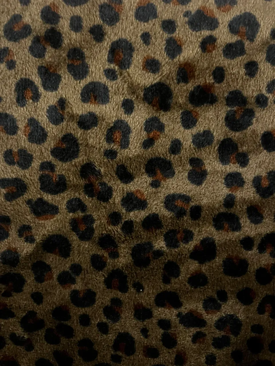 Wellness Tæppe uden fyld hundetæppe Brun Leopard M