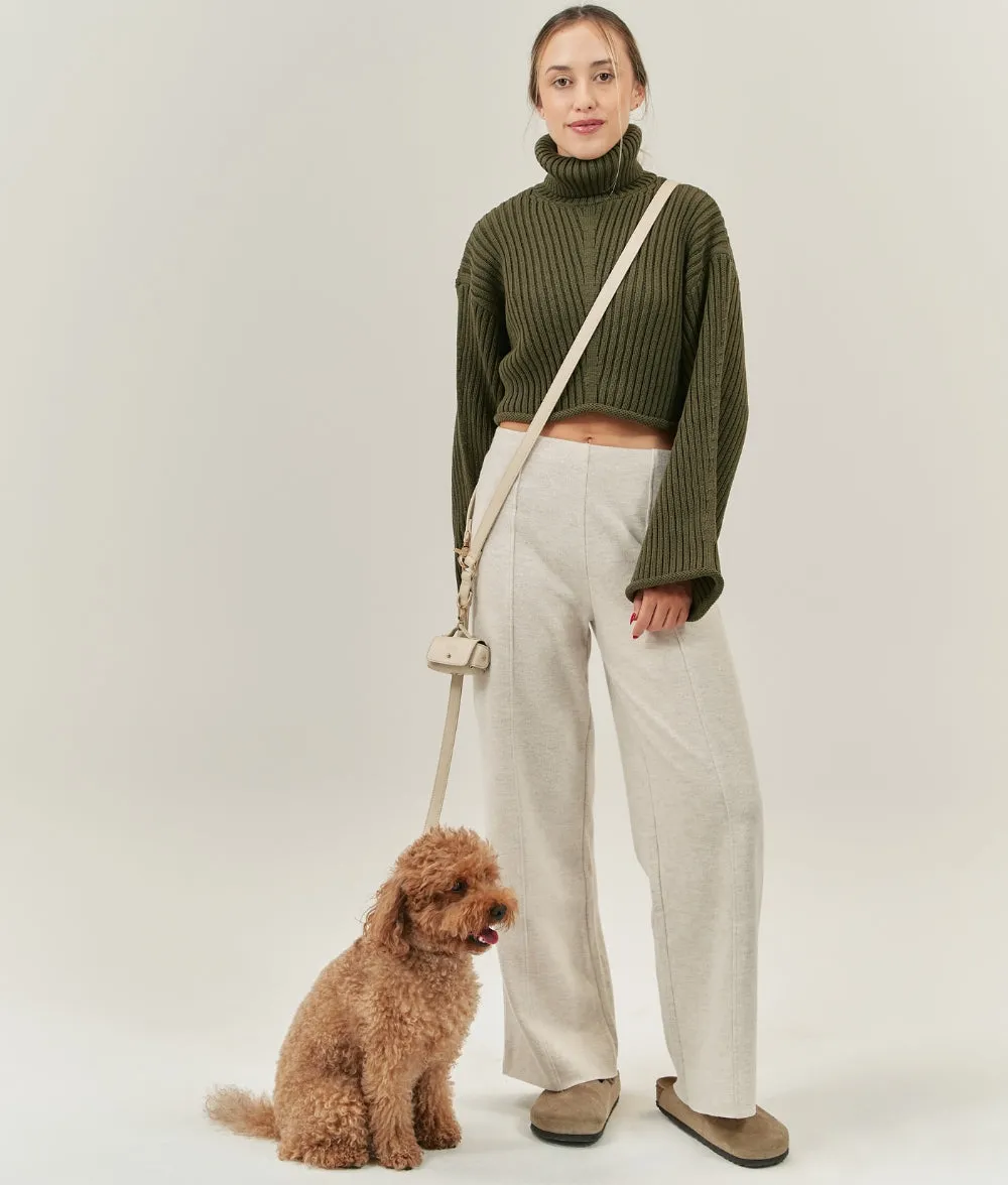 Cafide Jala multiposition hundesnor beige vegansk læder