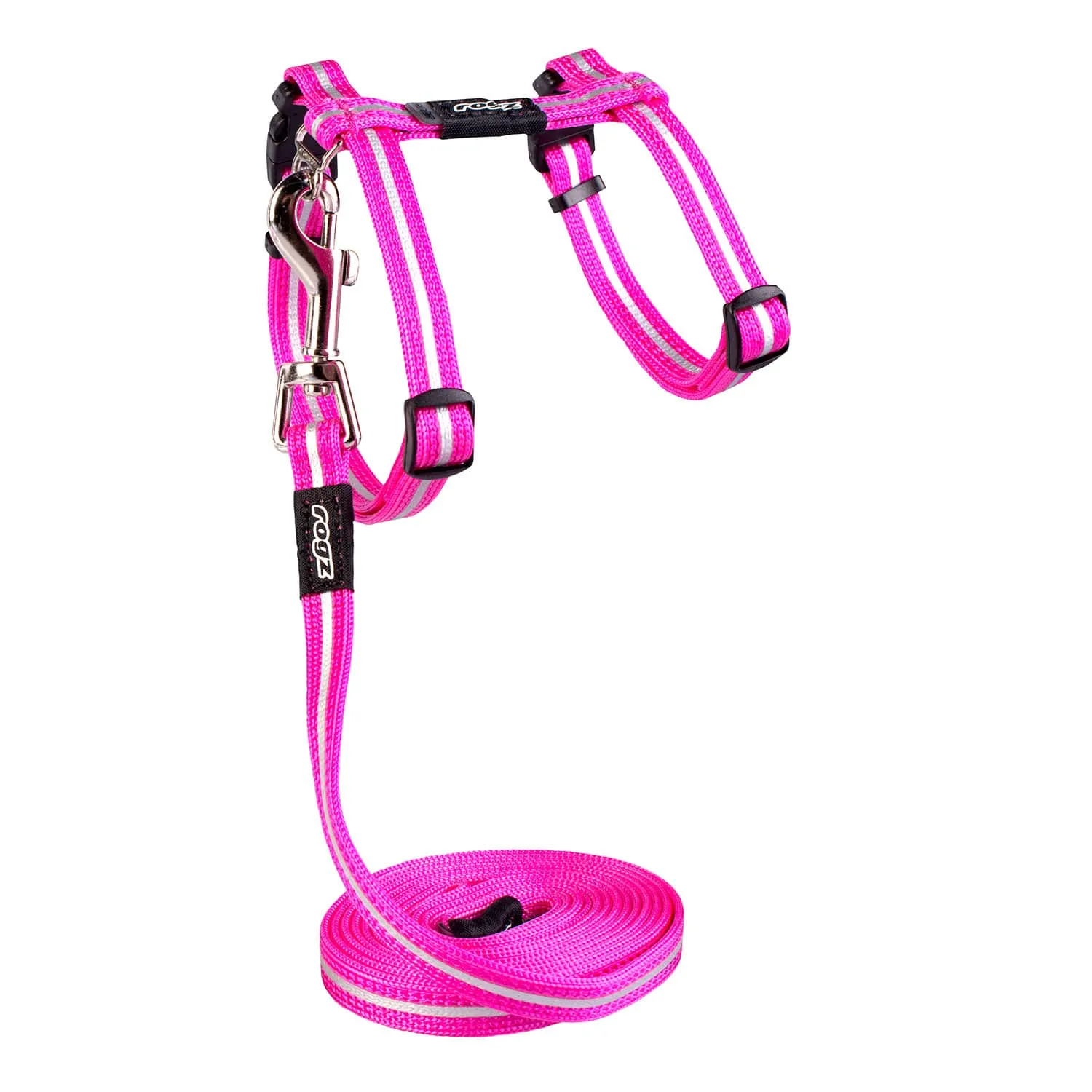 Rogz AlleyCat Classic kattesele med line justerbar