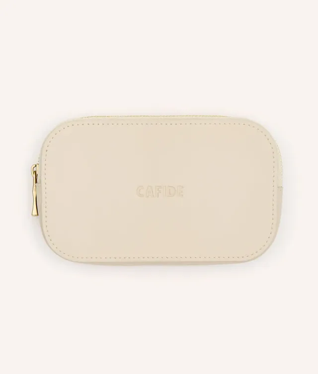 Cafide Jala mobilpung beige vegansk læder