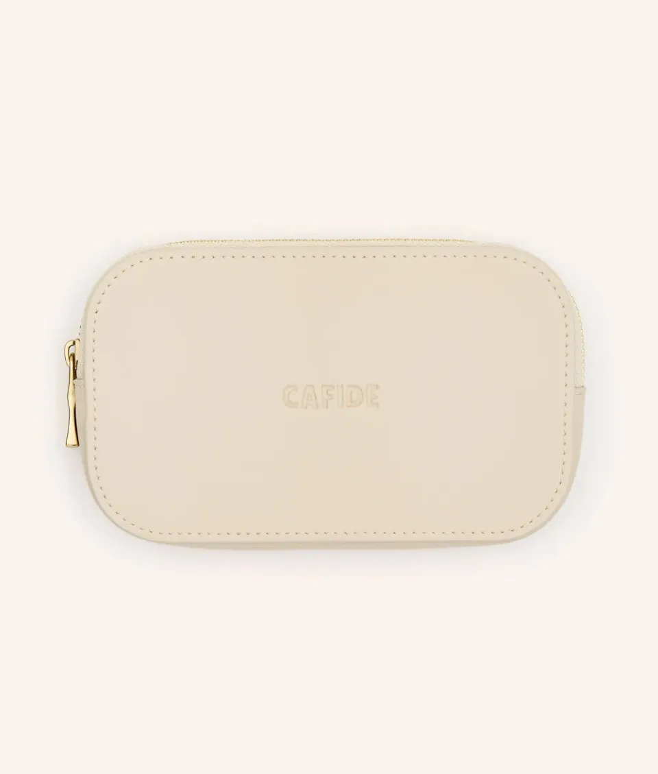 Cafide Jala mobilpung beige vegansk læder
