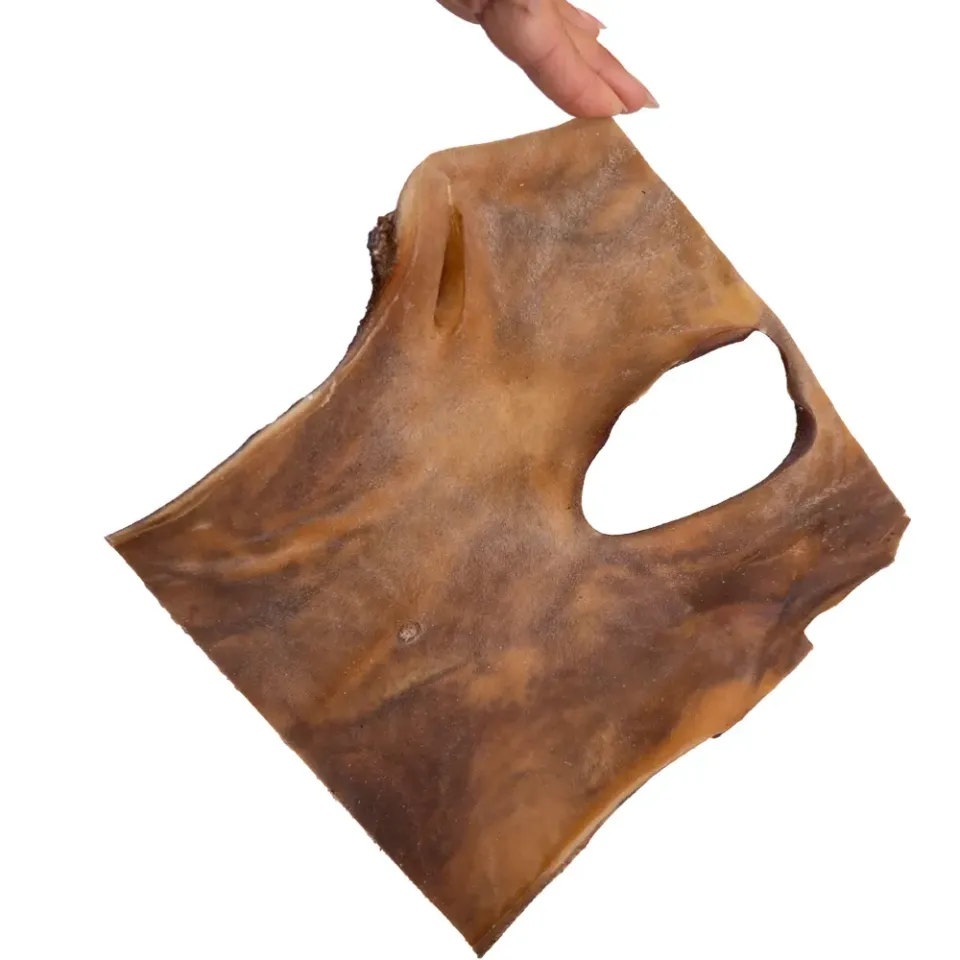 Snack'it Kamelhud plade hundesnack 20x20 cm natur